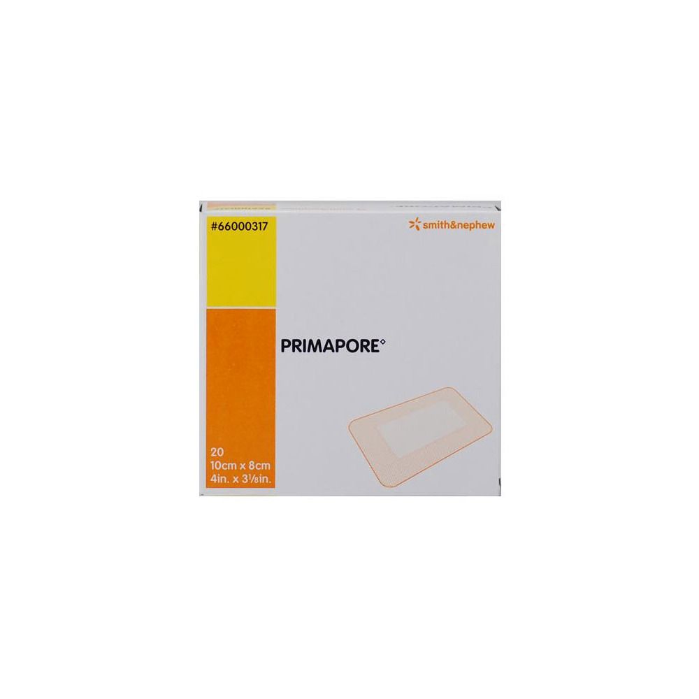 Kj p Primapore Plaster 10 X 8 Cm 20 Stk P Med24 no