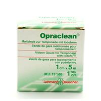 Opraclean Iodoform gasbind - 1cm x 5m