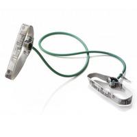 Theraband treningstrikk med håndtak 1.4m - grønn - Hardhet 3