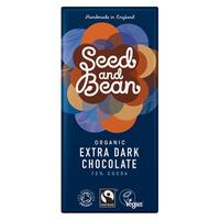 Mørk sjokolade 72% Ø (seed&bean) - 85 gr