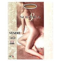 Solidea støttestrømpebukser - 140 den - Camel - 1 stk.