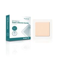 Kliniderm Foam Silikone Border 7,5x7,5 cm - 5 stk.