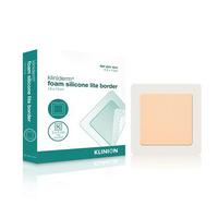 Kliniderm Foam Silikone Lite Border - 7,5x7,5cm - 5 stk