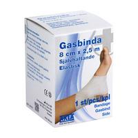 Akla Selvheftende Gasbind - 8 cm x 2,5 m