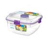 Sistema Salad Max to go - 1,63 L - Lilla