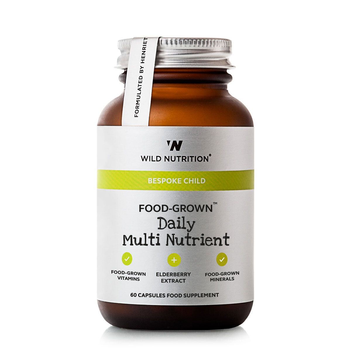 Wild Nutrition Daily Multi Kids 60 kap Med24.no
