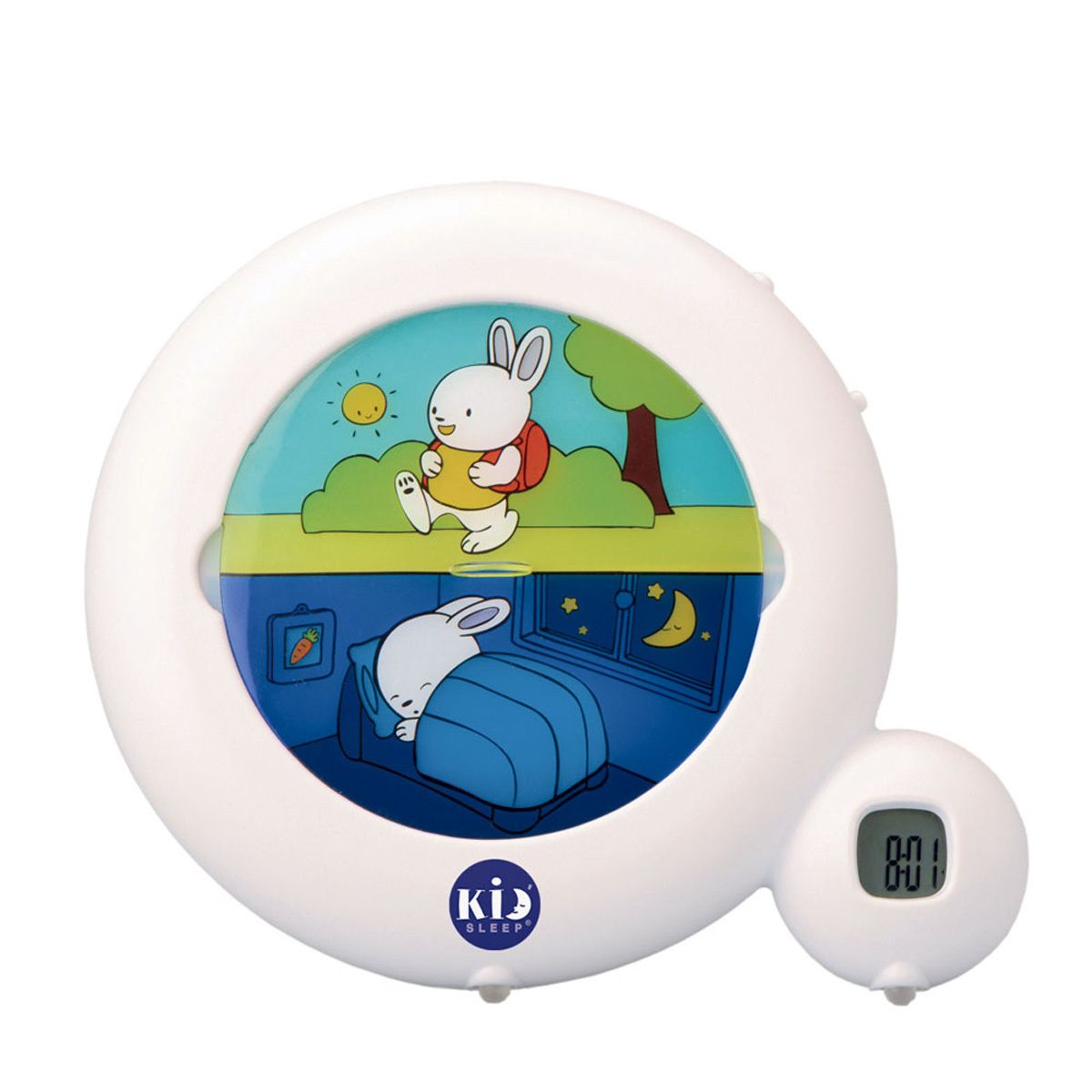Kjøp Kid'Sleep nattlampe og klokke til barn hos med24.no