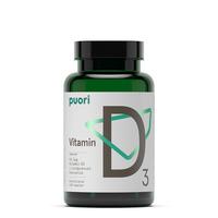 Puori Vitamin D3 62,5 µg - 120 kapsler