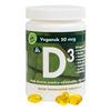 DFI 100% vegansk D3 vitamin 50 mcg 90 myke kapsler
