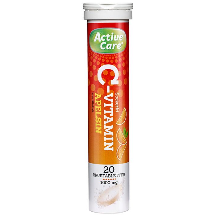 Multiplex C-vitamin - Appelsin - 20 stk - med24.no