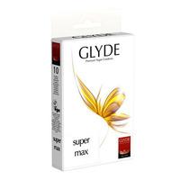 Glyde vegan kondomer - naturgummi - Super max - 10 stk