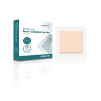 Kliniderm Foam Silikone Border 10x10 cm - 5 stk.