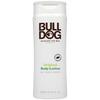 Bulldog Original Body Lotion - Hvit tube med stor brun Bull Dog logo, grønn og brun skrift
