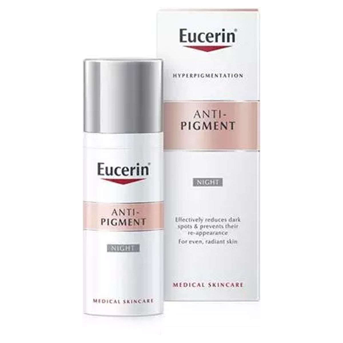 Kjøp Eucerin Antipigment Night cream billig hos Med24.no