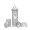 Antikolikk-tåteflaske fra Twistshake, 4 mdr+ 330 ml – Grå
