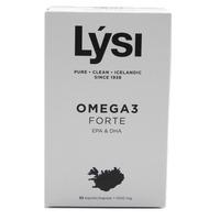 Omega-3 Forte fra Lýsi – 32 kapsler