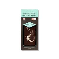 Økoladen Sjokolade peppermynte/knas Ø 70% - 75 g
