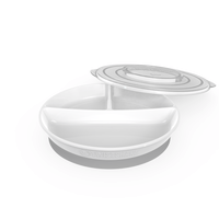 Twistshake Tallerken m. rom - hvit