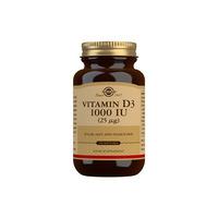 Solgar D3-vitamin 1000IU (25 µg) 250 kapsler