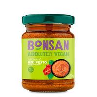 Økologisk rød pesto fra Bonsan Absolutely Vegan – 130 g