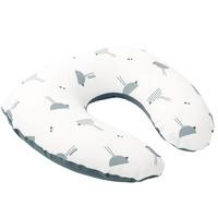 Ammepute fra Doomoo – Petrolblå med fugler