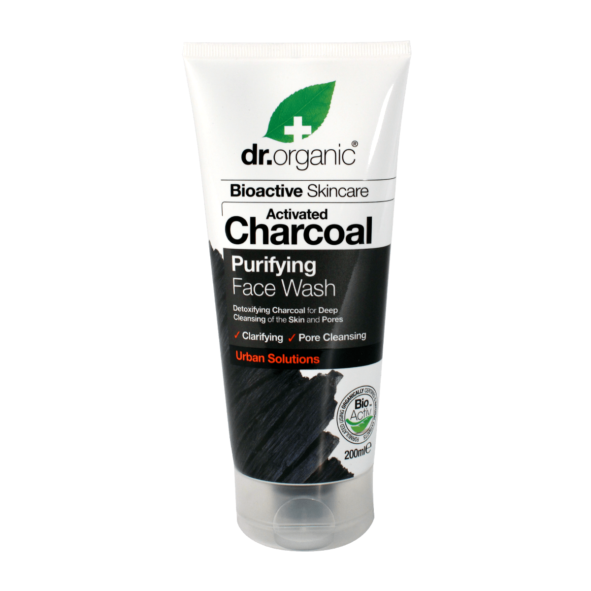 Kjøp Dr. Organic Charcoal Purifying Face Wash 200ml hos