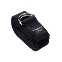 Yoga belte 190 x 4 x 0,2 cm Antrazit - 1 stk