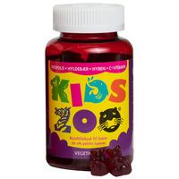 Kids Zoo propolis m/hyllebær, nyper + c-vit vegetabilsk - 60 stk
