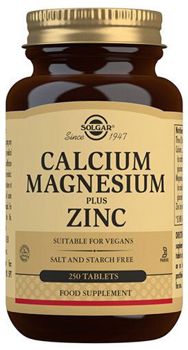 21st Century Calcium Magnesium Zinc + D3 – 250 Tablets, Bone Health Supplement