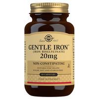 Solgar Gentle Iron 20 mg (biglysinat) - 90 kaps