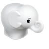 Nattlampe fra Tiny Tot, elefant, med USB-lader