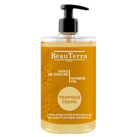 Shower Oil Tropical fra BeauTerra – 750 ml.