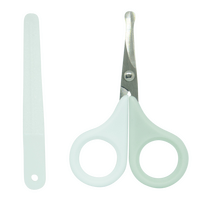 Oopsy Neglsaks & Fil Hvit/Blå - 1 sett