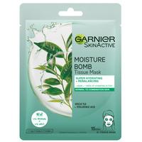 Garnier Skin Active Moisture Bomb Tissue Mask Green Tea - 32 g.