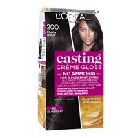 L'Oréal Paris Casting Creme Gloss hårtone – 1 stk. - 200 Ebony Black