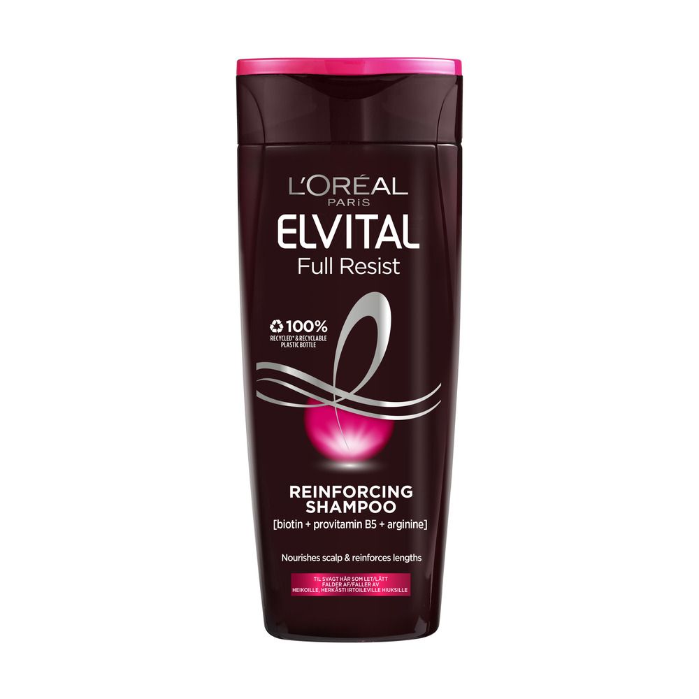 Kjøp L'Oréal Elvital Full Resist Shampoo 250 ml billig hos Med24.no