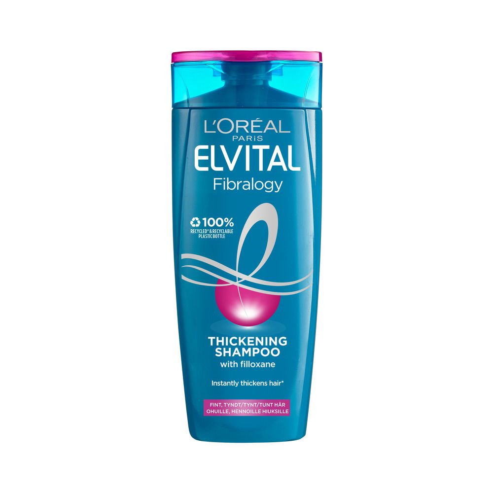 Kjøp L'Oréal Elvital Fibralogy Shampoo 250 ml hos Med24.no