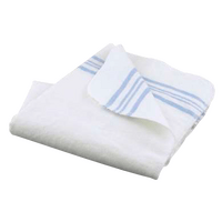 Oopsy flanell Babysvøp m. blå striper