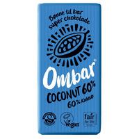 Ombar kokosnøtt bar 60% Ø - 35 g
