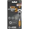 BIC Hybrid 5 Flex barberskraper + 4 hoder