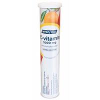 Nycoplus C-vitamin 1000 mg Appelsin - 20 brusetabl.