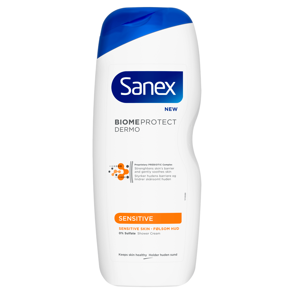Kjøp Sanex BiomeProtect Sensitive Shower Gel 650 ml hos Med24.no