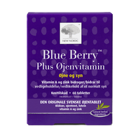 New Nordic Blue Berry Plus Øyenvitamin - 60 tabl.