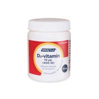 Nycoplus D3-vitamin 10 mcg - 100 tabl.
