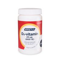 Nycoplus D3-vitamin 20 mcg - 100 tabl.