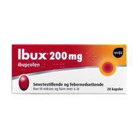 Ibux kapsler 200 mg - 20 kapsler