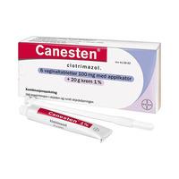 Canesten vaginaltabletter 100 mg + krem 1 %