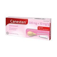 Canesten vaginalkapsel 500 mg + krem 1%