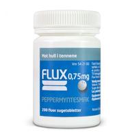 Flux sugetabletter 0,75 mg peppermynte