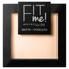 Maybelline Fit Me Matte + Poreless Powder Flere farger - 104 Soft Ivory